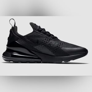 Nike Air Max 270 Shoes - W 7.5 /M 6 - Black - Worn Twice